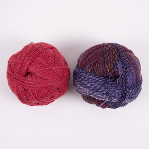 COLOR POPPORTUNITY SOCKS - PURPLE MARL