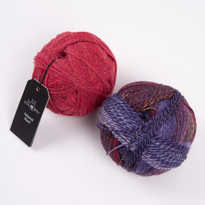 COLOR POPPORTUNITY SOCKS - PURPLE MARL
