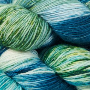 SINGLE MERINO - RADIANT PEACOCK