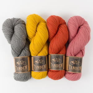 West Wool SLIPSTRAVAGANZA BLANKET - FRENCH BLANKET Merino wool DK multicolour Westknits Kits