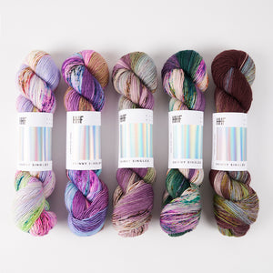 Hedgehog Fibres HHF SIDE QUEST - FAIRY RING Merino wool Fingering Quick Kits