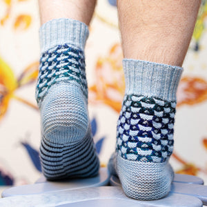 WESTKNITS NO. 12 SELF-STRIPING SOCKS