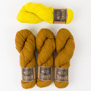 West Wool THE BUBBLE SWEATER - BIANCA BUBBLES Merino wool DK Westknits Kits