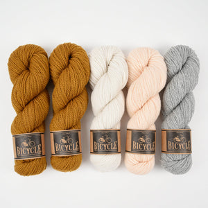 West Wool WHITE TIGER Merino wool Fingering Quick Kits
