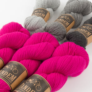 TREASURE TROVE SWEATER - FUCHSIA