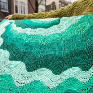 TOPOGRAPHY SHAWL PATTERN