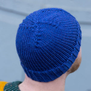 WESTKNITS SAMPLE - COBALT CHUNKY WINDSCHIEF
