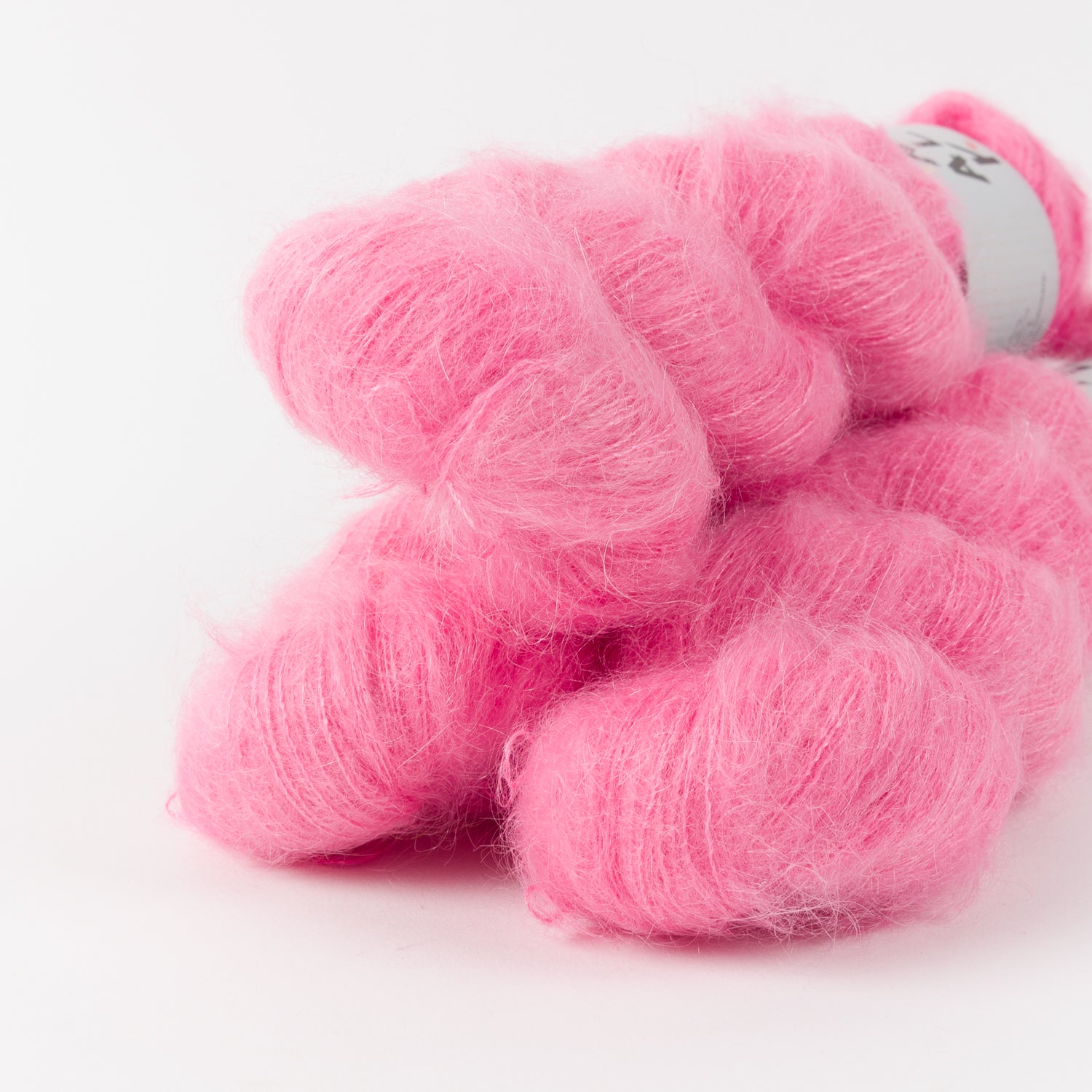 KID MOHAIR LACE - PINK CANDY
