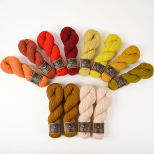 West Wool BUBBLES & BRIOCHE - WARM BUBBLES Merino wool Fingering Westknits Kits