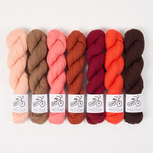 West Wool MARMALADE BISCUIT Merino wool Fingering Quick Kits