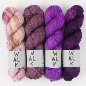 WALK Collection WILD GARDEN Merino wool Fingering Quick Kits