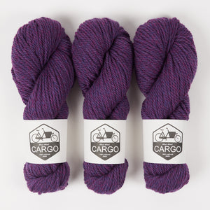 West Wool CARGO COLLAGE SWEATER - MAGIC Merino wool Chunky purple Westknits Kits