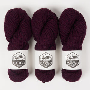 West Wool CHUNKY RAGLAN - MULBERRY Merino wool Chunky Westknits Kits