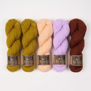 West Wool WESTKNITS KIT - DIJON UNICORN Merino wool Fingering Westknits Kits