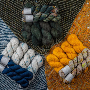 WESTKNITS NO. 6 BRIOCHE SURI SHAWLS