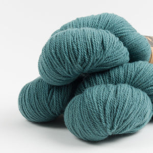 WOOLLY WAFFLE CARDIGAN - NORTH SEA