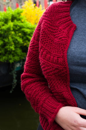 DUSTLAND CARDIGAN - DIJON