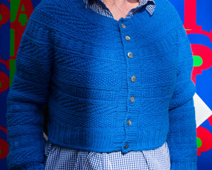 DUSTLAND CARDIGAN - TANGERINE