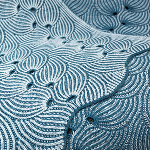 FLYING FOXTAIL BLANKET - DEEPEST BLUE