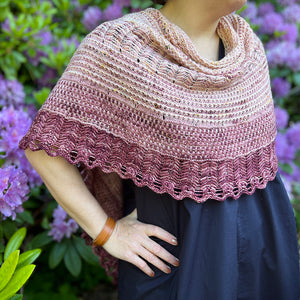 I CAN KNIT MYSELF FLOWERS