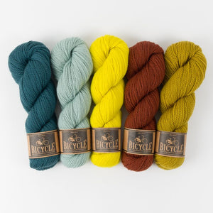 West Wool DIJON SEA Merino wool Fingering Quick Kits