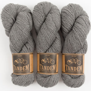 West Wool WESTKNITS KIT - FRENCH GREY DK QUAD Merino wool DK grey Westknits Kits
