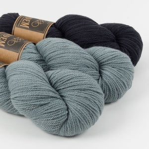 CONTRAST BLAST SWEATER - BLUE DUO