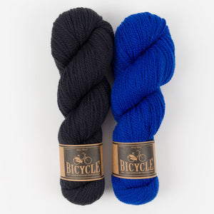 MOSSY MARLED RAGLAN – BLUE ROYAL