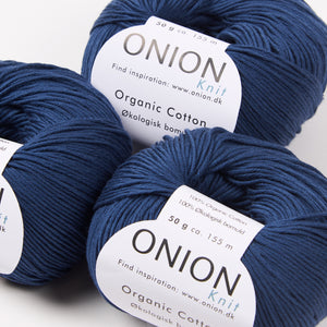 ORGANIC COTTON - V105 MARINEBLÅ