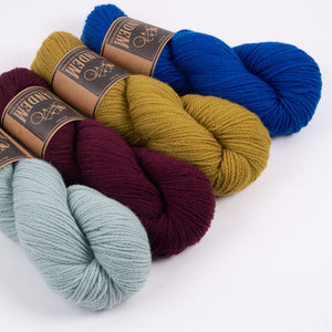 BUBBLY BLOSSOMS BLANKET - ROYAL MIST