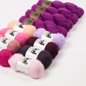 WESTKNITS KIT - PURPLE RAINBOW