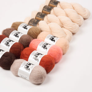 WESTKNITS KIT - WARM RAINBOW