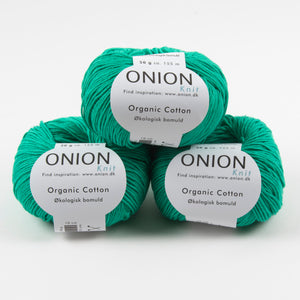 ORGANIC COTTON - V140 SAFIR GRØN