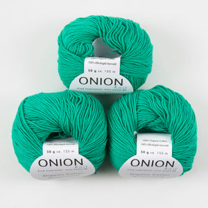 ORGANIC COTTON - V140 SAFIR GRØN