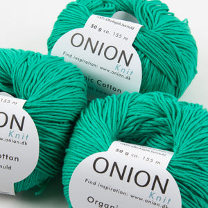 ORGANIC COTTON - V140 SAFIR GRØN