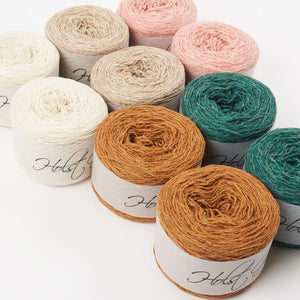 WESTKNITS KIT - HOLST PINKY GREEN