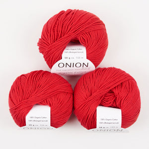 ORGANIC COTTON - V106 RØD