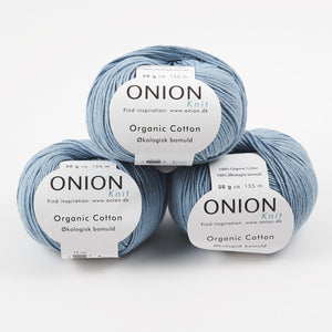 ORGANIC COTTON - V110 LYS DOUCE BLÅ