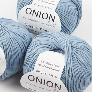 ORGANIC COTTON - V110 LYS DOUCE BLÅ