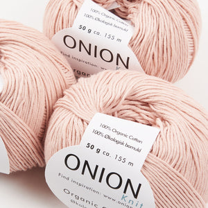 ORGANIC COTTON - V113 FERSKEN-ROSA