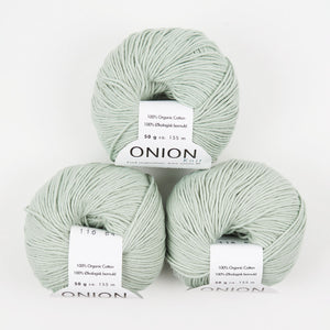 ORGANIC COTTON - V116 LYS DOUCE GRØN