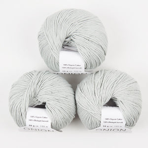 ORGANIC COTTON - V118 LYS GRÅ