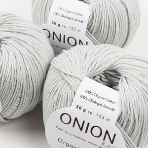 ORGANIC COTTON - V118 LYS GRÅ