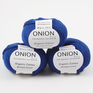 ORGANIC COTTON - V119 BLÅ KOBOLT