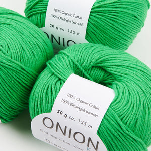 ORGANIC COTTON - V120 GRÆSGRØN
