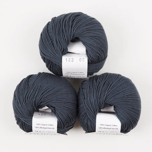 ORGANIC COTTON - V122 MØRK GRÅ