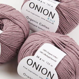 ORGANIC COTTON - V126 PUDDER ROSA