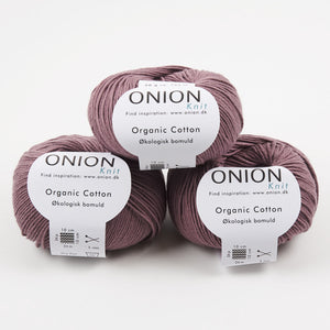 ORGANIC COTTON - V127 MØRK PUDDER