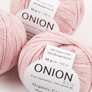 ORGANIC COTTON - V131 LYS RØD