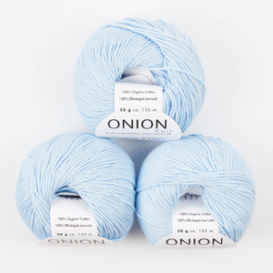 ORGANIC COTTON - V133 LYS BLÅ